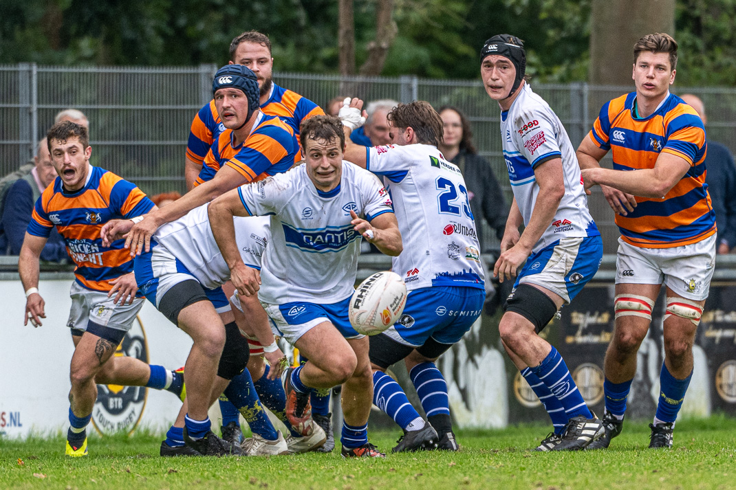 27-09-2025: Rugby: HRC 1 - AAC 1: Den Haag Topklasse Rugby Nederland